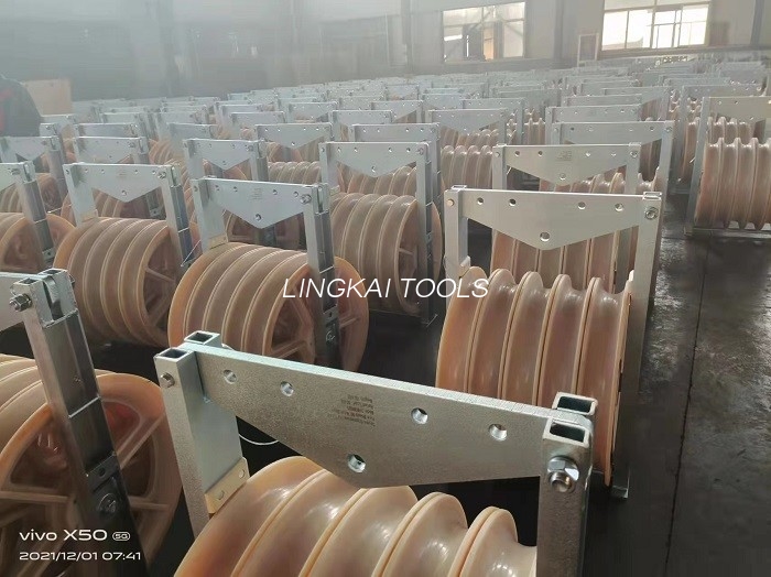 508 X 75 Mm Đường truyền ba sợi dây Mc Nylon Khối thí điểm dây dẫn