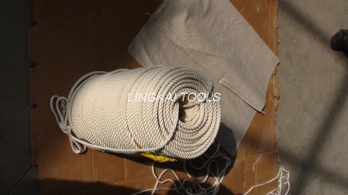 Dệt dây cách điện bằng lụa Trọng lượng nhẹ Dây an toàn xây dựng cho dây trên cao