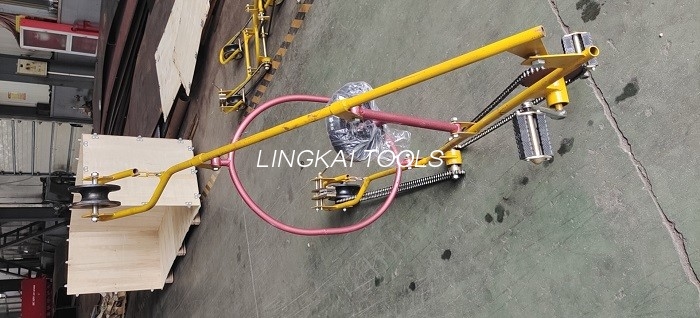 Xe đẩy kiểm tra điện trên cao dành cho dụng cụ truyền tải xe đẩy kiểm tra dây dẫn đơn