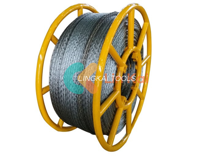 Dây thép mạ kẽm chống xoắn 12 sợi cường độ 20 mm để kéo bốn dây dẫn đi kèm trên đường dây truyền tải