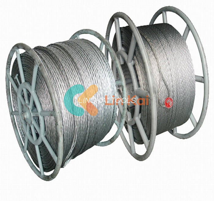 Dây thép bện chống xoắn cường độ 12MM để kéo dây dẫn đơn hoặc OPGW
