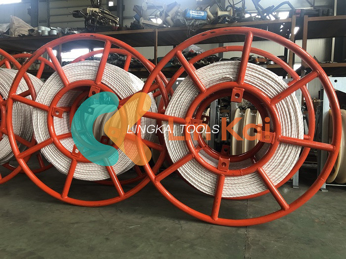 Dây nylon 12 sợi để kéo dây dẫn hoặc OPGW trên đường dây truyền tải nóng