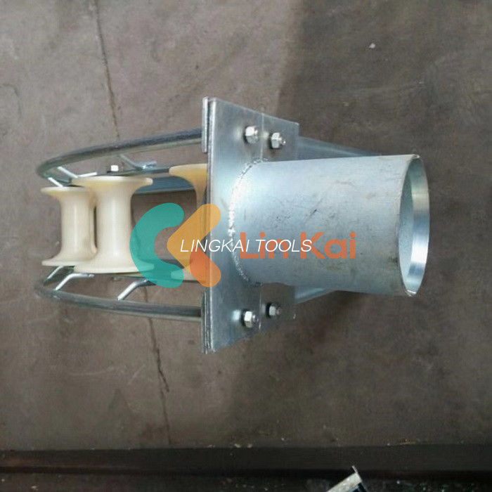 Con lăn dẫn hướng cáp tối ưu 120x200mm để lắp đặt và bảo vệ cáp nhanh