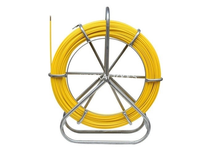 Dụng cụ cáp ngầm cầm tay màu vàng, Thanh dẫn ống sợi thủy tinh 4 ~ 16 Mm