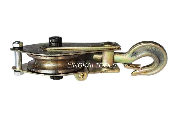 Dụng cụ lắp dựng tháp đơn, khối ròng rọc bằng thép để nâng / nâng
