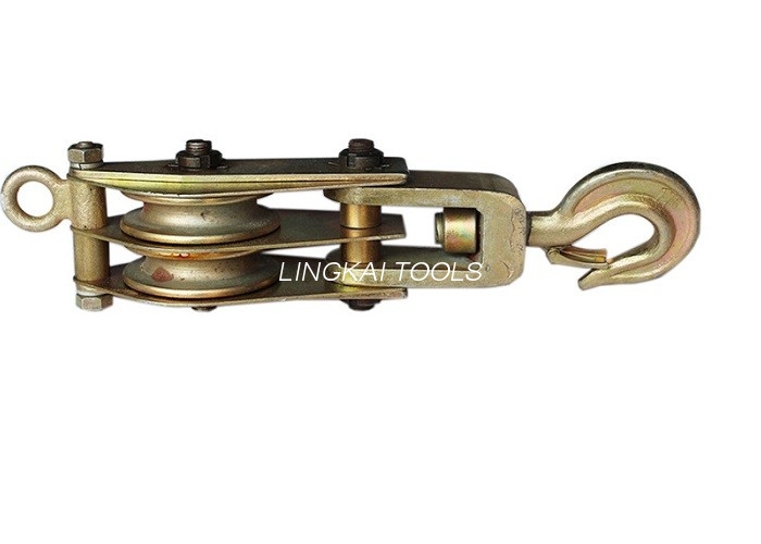 Khối ròng rọc dây kép 10T, Khối ròng rọc dây nâng loại móc
