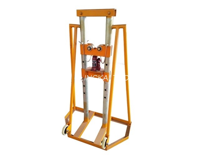 5 T Drum Công cụ cáp ngầm tải nặng Jack cắm cáp có thể điều chỉnh