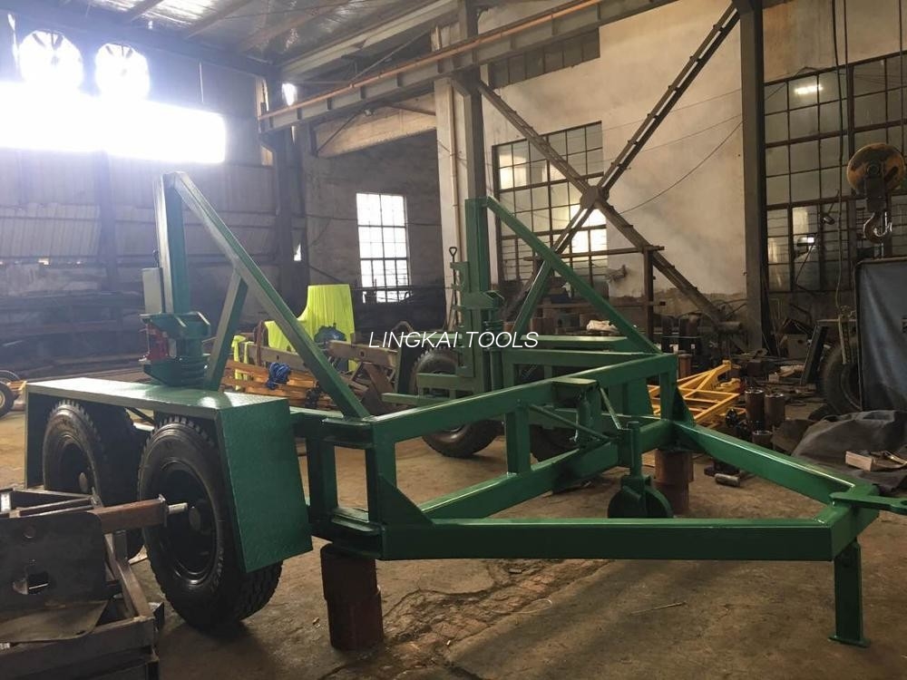 Tàu chở trống cáp công suất tải 12 tấn với sơn phun xử lý bề mặt