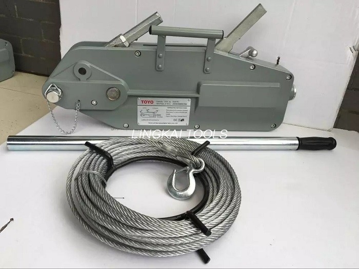 Tirfor thép dây thừng dây tời tời dây tời dây để nâng