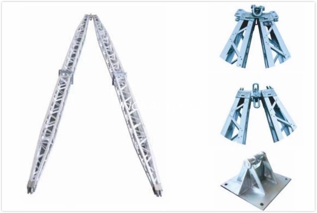 LBR Model A Shape Lattice Gin Pole được tăng cường để dựng tháp / cột