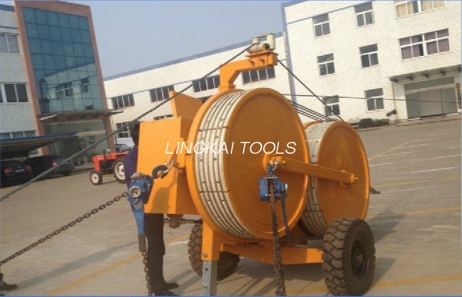 Máy kéo thủy lực màu cam SA-YQZ40 40KN để kéo / căng dây dẫn