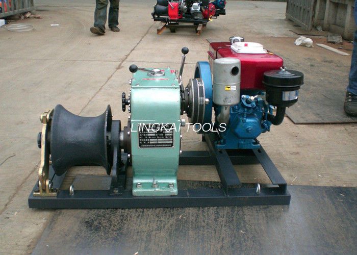 Động cơ Diesel Tời 5 tấn, Tời xây dựng đường dây điện tốc độ cao