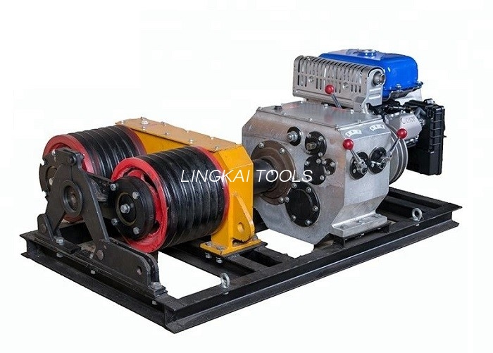 Máy kéo tời cáp trống đôi JJM5SQ Dây kéo tời có tải trọng 5T