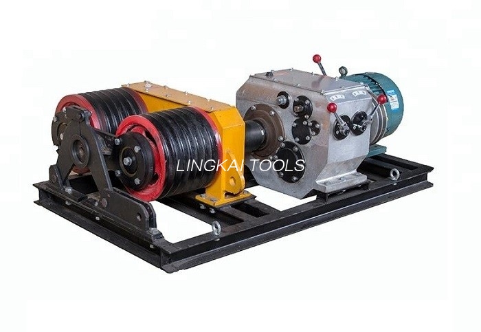 Double Capstan Mortor 5 Ton Winch Công suất 50KN với động cơ điện