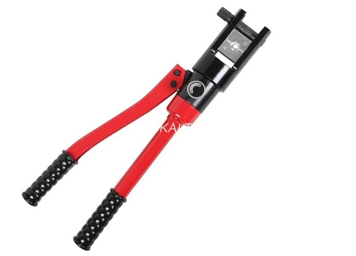Dụng cụ cáp ngầm 12 tấn Dây thủy lực Hướng dẫn sử dụng cáp Lug Wire Terminal Crimper