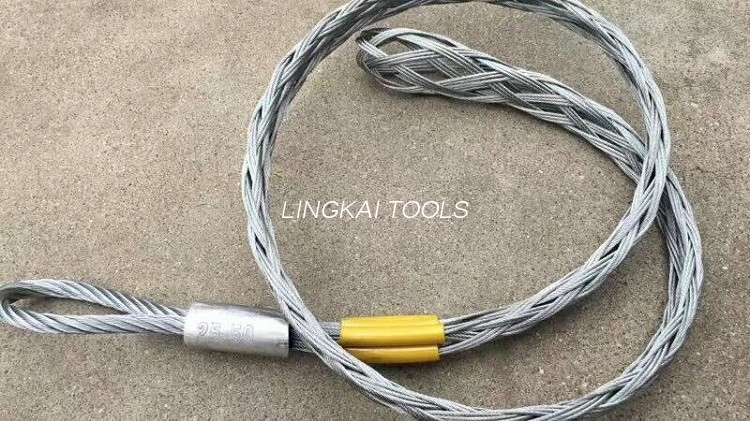 CE đã thông qua Công cụ cáp quang Opgw Cáp kéo Grips Mối nối ổ cắm lưới