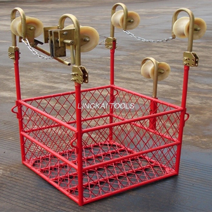 4 Công cụ xâu chuỗi đường truyền theo gói Xe đẩy đường dây điện trên không