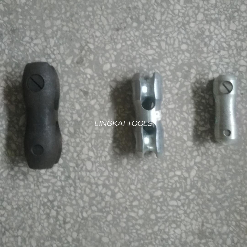 Tải trọng định mức 30kN Dụng cụ xâu chuỗi đường truyền 8 - Đầu nối chống uốn cong hình dạng