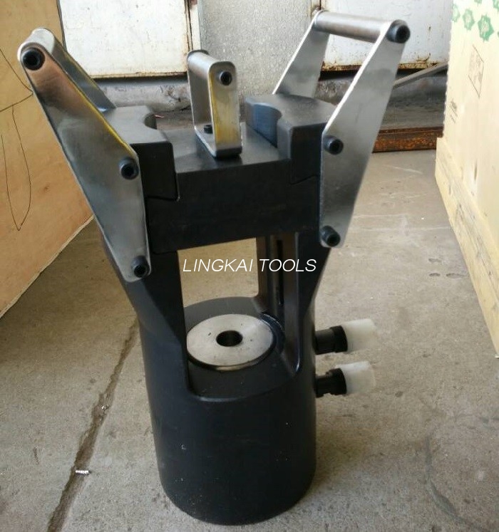 Máy nén thủy lực dây 1250KN Hành trình 24mm để uốn thiết bị đầu cuối 14-76mm