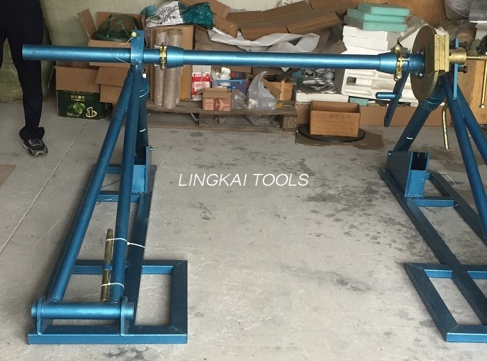 Công cụ cáp ngầm công suất 7 tấn Giá đỡ cuộn dây tích hợp với phanh căng đĩa SIDZ