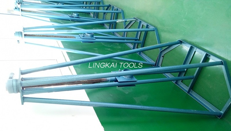 Dụng cụ kéo cáp điện 30 KN Vít có thể điều chỉnh Jack cắm cáp cơ khí Jack trống
