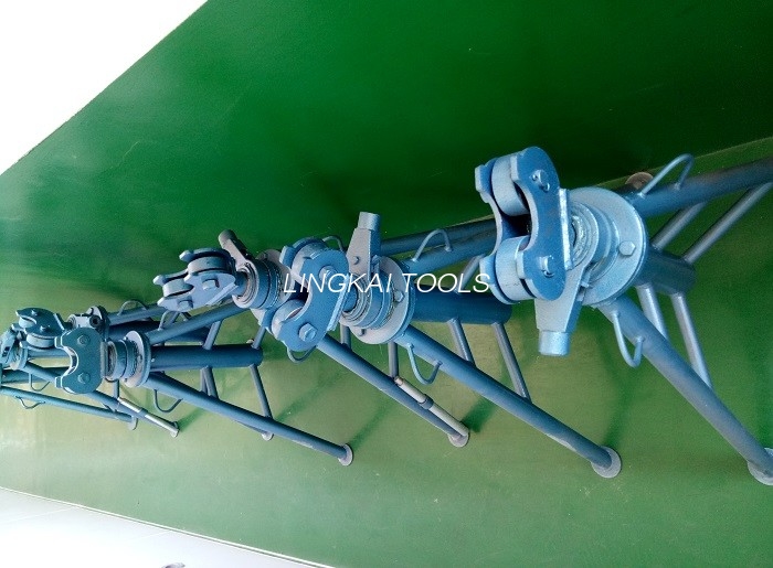 Thiết bị đặt cáp loại trục vít, giá đỡ dây có tải trọng định mức 1 tấn 3 tấn 5 tấn