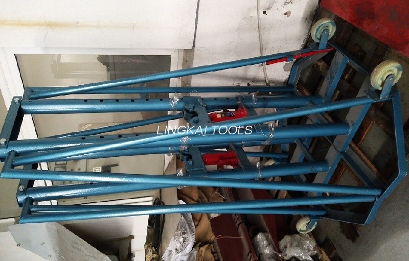 Chân đế cuộn dây chuyên nghiệp 5 tấn / 10 tấn Đế trống cáp thủy lực hiệu suất cao