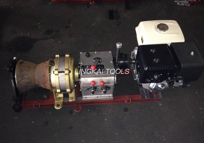 Tời động cơ diesel tốc độ nhanh JJM5B 5 tấn để kéo và nâng cáp