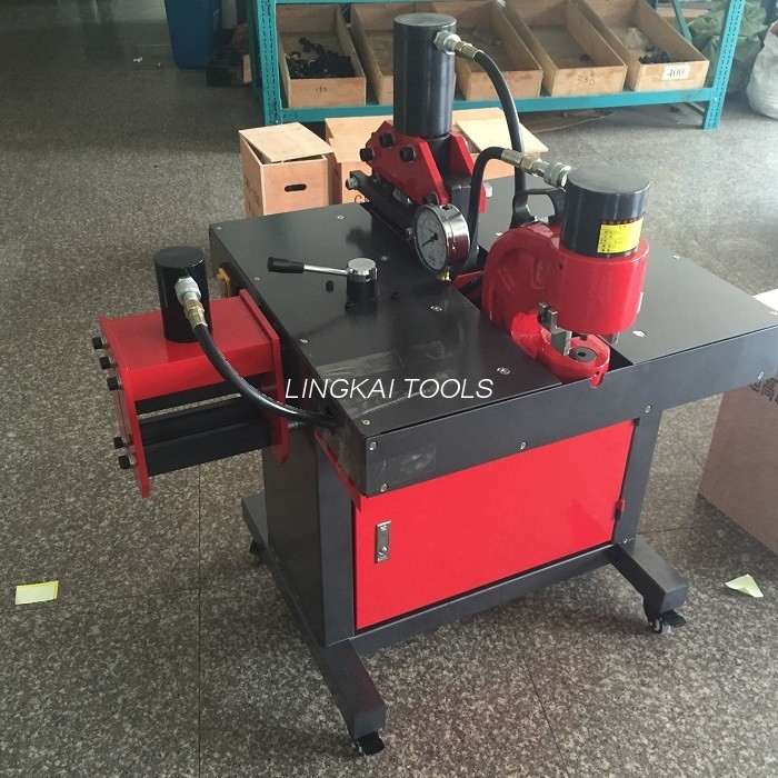 Công cụ uốn thủy lực hiệu quả cao Xử lý thanh cái với điện áp 200V 50HZ