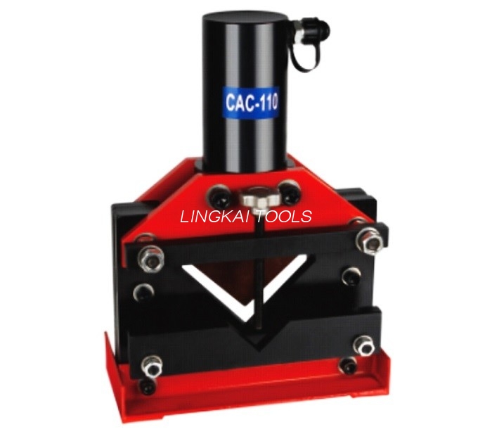 Máy cắt thép góc thủy lực 250KN Chiều cao 405mm 75 * 75 * 6 mm