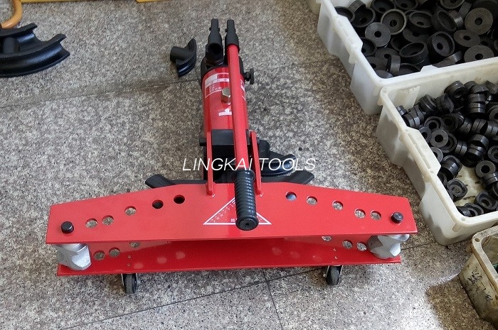 Máy uốn ống bằng tay cầm tay / Máy uốn ống thủy lực Độ dày thành 2,5 - 5mm