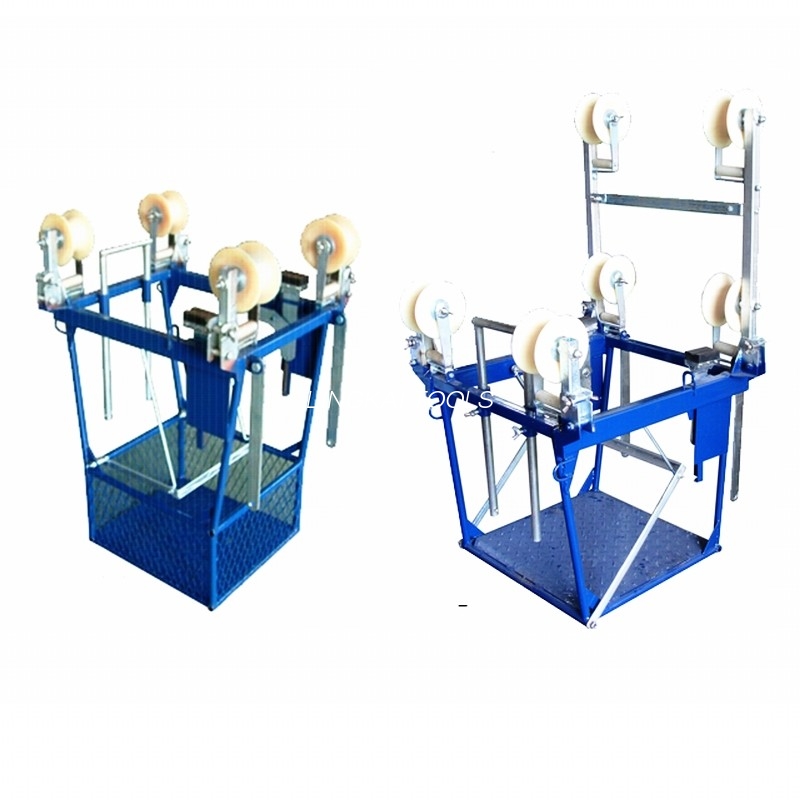 Bốn bó dây dẫn Xe đẩy Xe đẩy kiểm tra đường truyền dây dẫn Xe đẩy đường dây