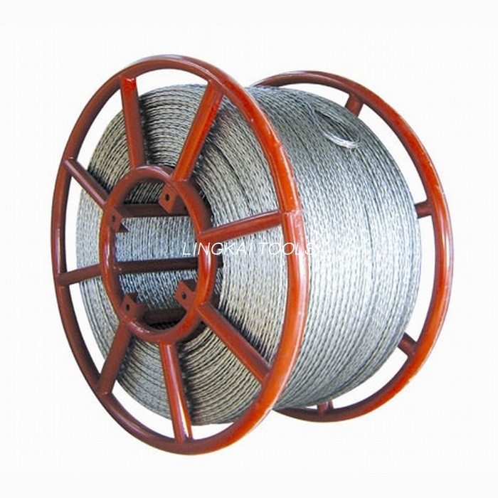 Dây thép bện chống xoắn 26mm để nối dây truyền tải 800 Kv
