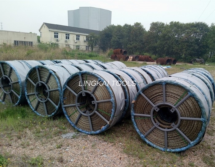 Dây thép bện 8 sợi chống xoắn để kéo dây dẫn hoặc cáp quang
