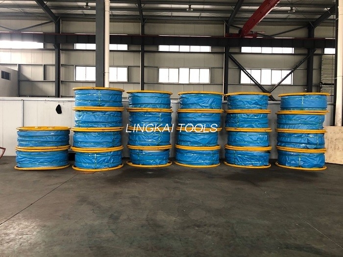 18 sợi dây thép bện chống xoắn cho dây dẫn lớn điện áp cao