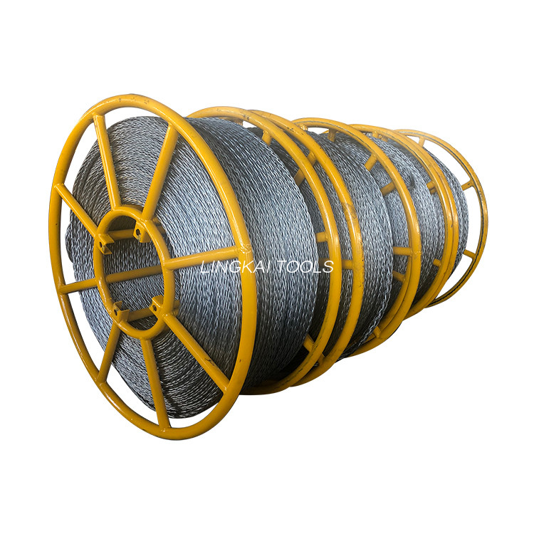 Dây truyền tải ứng dụng dây thép bện mạ kẽm cường độ cao 13mm
