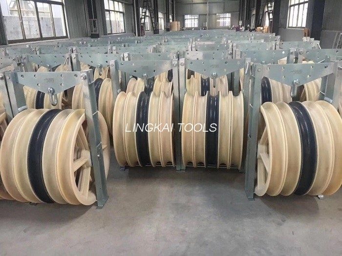 Khối ròng rọc cáp tùy chỉnh Ròng rọc nylon 1-3 Đường kính 1160 Mm