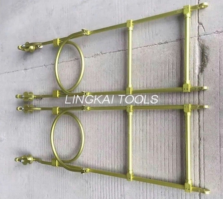 Dụng cụ lắp dựng tháp bằng hợp kim nhôm Hai dây dẫn trên đường xe đạp