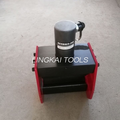 Máy uốn thanh cái thủy lực có chiều cao 340mm Lực uốn 170KN cho tấm Cu / Al